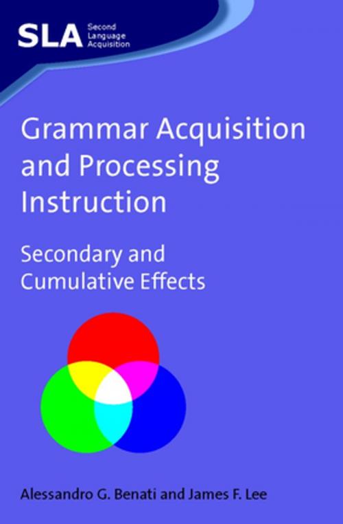 Cover of the book Grammar Acquisition and Processing Instruction by Dr. Alessandro Benati, Prof. James F. Lee, Channel View Publications
