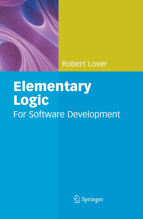 Cover of the book Elementary Logic by Robert Lover, Springer London