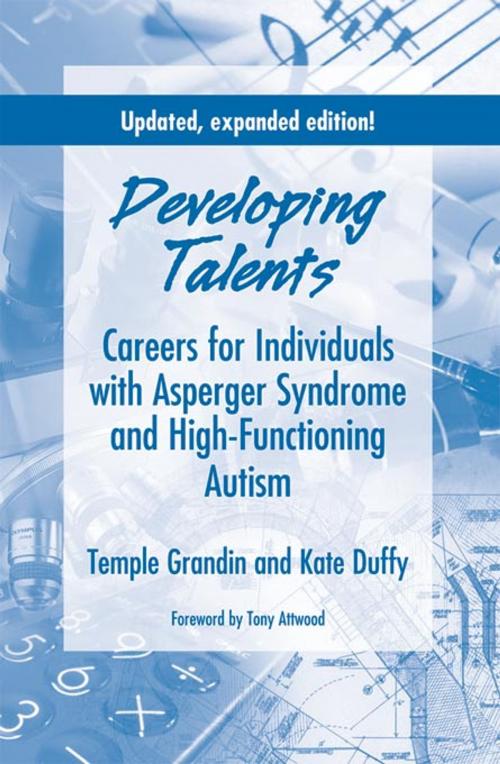 Cover of the book Developing Talents by Temple Grandin Ph.D., Kate Duffy M.S., AAPC Publishing