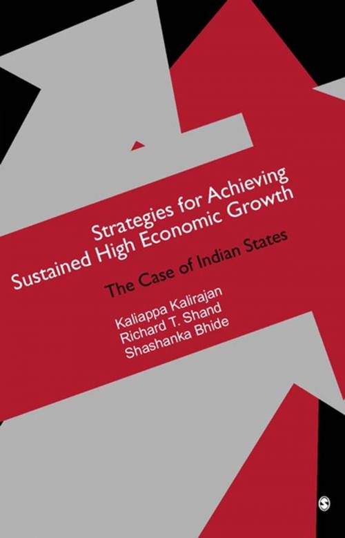 Cover of the book Strategies for Achieving Sustained High Economic Growth by Kaliappa Kalirajan, Richard T Shand, Shashanka Bhide, SAGE Publications