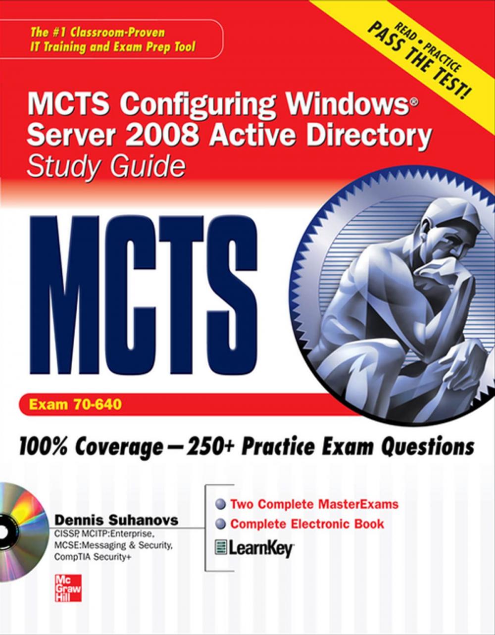 Big bigCover of MCTS Windows Server 2008 Active Directory Services Study Guide (Exam 70-640) (SET)