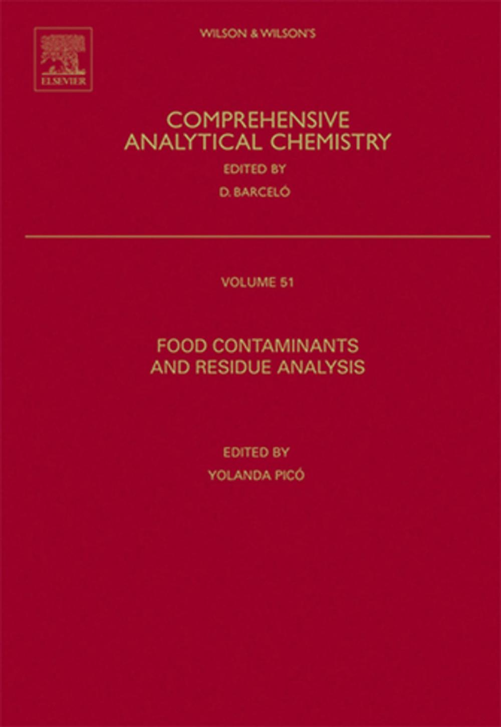 Big bigCover of Food Contaminants and Residue Analysis