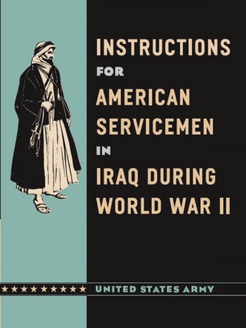 Big bigCover of Instructions for American Servicemen in Iraq during World War II