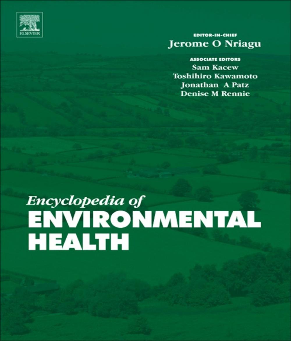 Big bigCover of Encyclopedia of Environmental Health