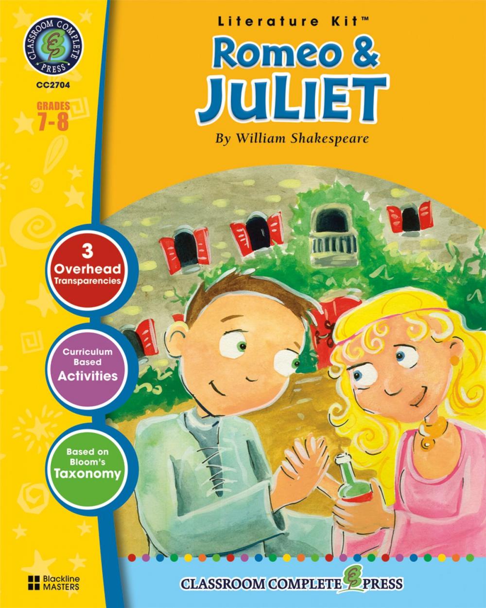 Big bigCover of Romeo & Juliet - Literature Kit Gr. 7-8