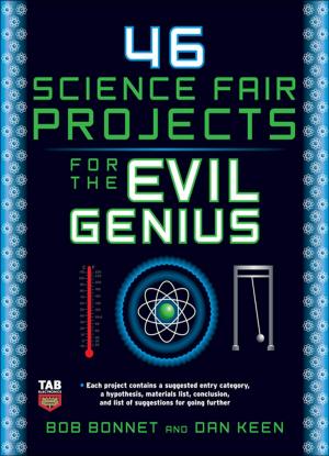 Cover of the book 46 Science Fair Projects for the Evil Genius by Tom McCarty, Michael Jordan, Daniel Probst