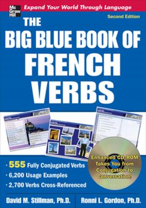 Book cover of The Big Blue Book of French Verbs with CD-ROM, Second Edition