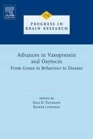 bigCover of the book Advances in Vasopressin and Oxytocin - From Genes to Behaviour to Disease by 