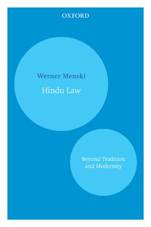 Cover of the book Hindu Law by Shimon Shetreet, Hiram E. Chodosh
