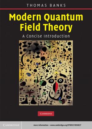 Book cover of Modern Quantum Field Theory