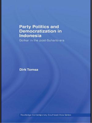 Cover of the book Party Politics and Democratization in Indonesia by Helene Bowen Raddeker