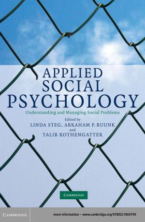 Cover of the book Applied Social Psychology by Peter W. Rose