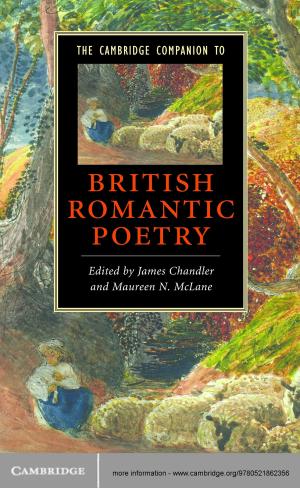 Cover of The Cambridge Companion to British Romantic Poetry