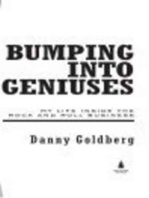 Cover of the book Bumping Into Geniuses by Deborah Blum