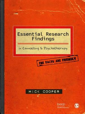 Cover of the book Essential Research Findings in Counselling and Psychotherapy by Professor Richard Sharpley