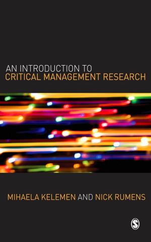 Cover of the book An Introduction to Critical Management Research by Professor David Scott, Mayumi Terano, Roger Slee, Chris Husbands, Raphael Wilkins