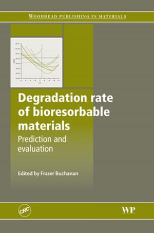 Cover of the book Degradation Rate of Bioresorbable Materials by Nicolas Florsch, Frederic Muhlach