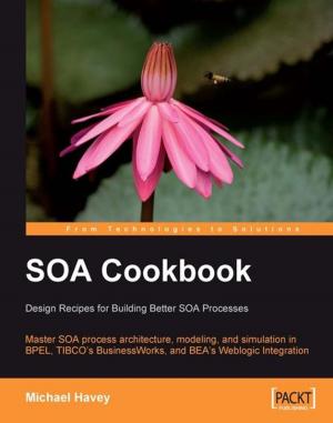 Book cover of SOA Cookbook