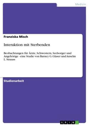 Book cover of Interaktion mit Sterbenden