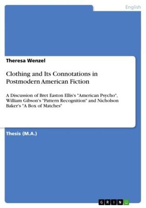 Cover of the book Clothing and Its Connotations in Postmodern American Fiction by Martina Traxler