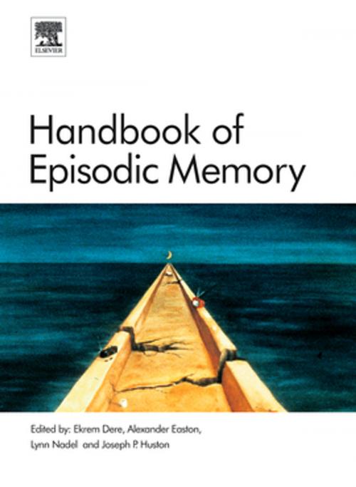 Cover of the book Handbook of Episodic Memory by , Elsevier Science