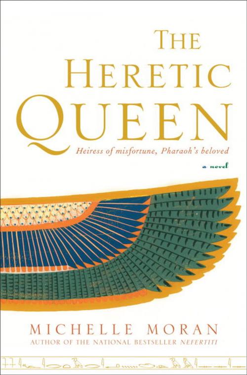 Cover of the book The Heretic Queen by Michelle Moran, Crown/Archetype
