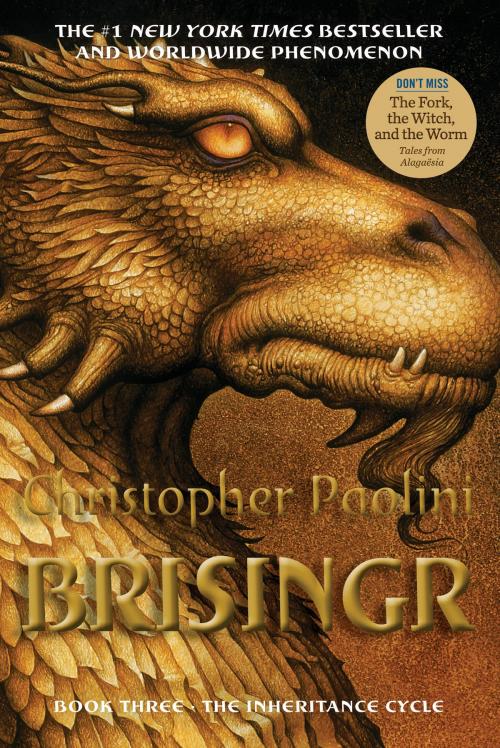 Cover of the book Brisingr by Christopher Paolini, Random House Children's Books