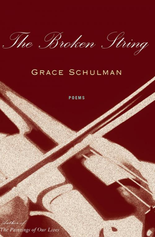 Cover of the book The Broken String by Grace Schulman, Houghton Mifflin Harcourt