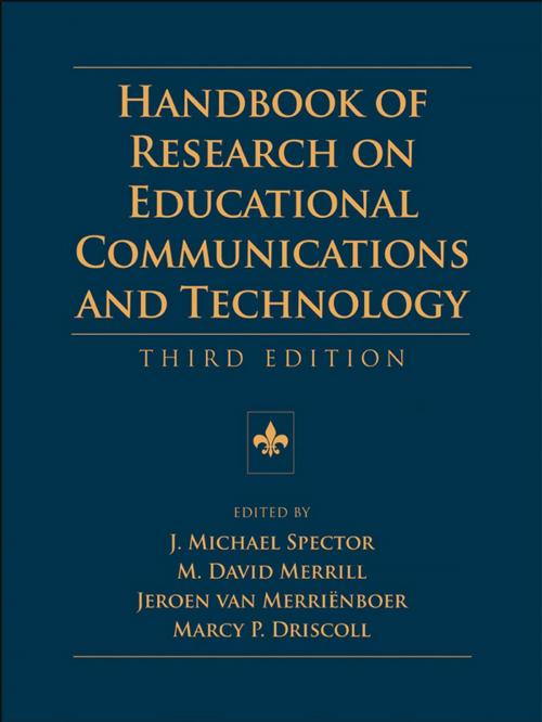 Cover of the book Handbook of Research on Educational Communications and Technology by , Taylor and Francis