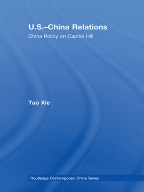 Cover of the book US-China Relations by Tao Xie, Taylor and Francis
