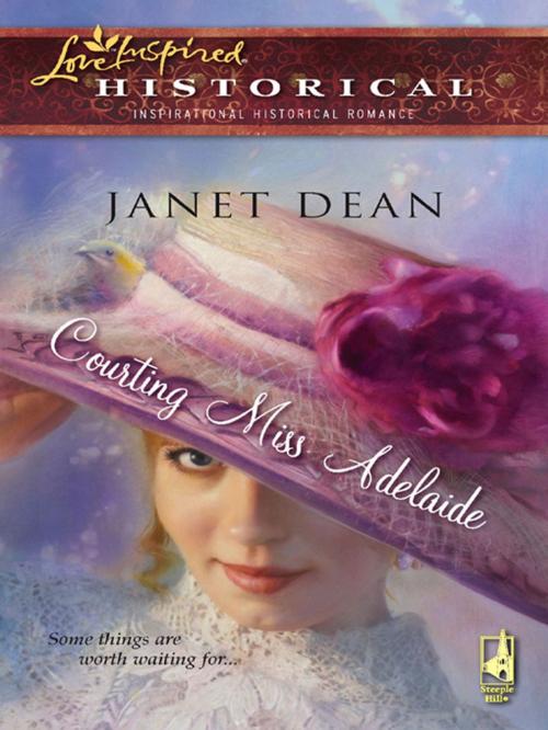 Cover of the book Courting Miss Adelaide by Janet Dean, Steeple Hill
