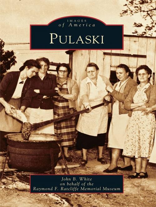 Cover of the book Pulaski by John B. White, Raymond F. Ratcliffe Memorial Museum, Arcadia Publishing Inc.