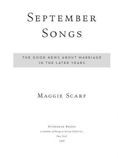 Cover of the book September Songs by Maggie Scarf, Penguin Publishing Group