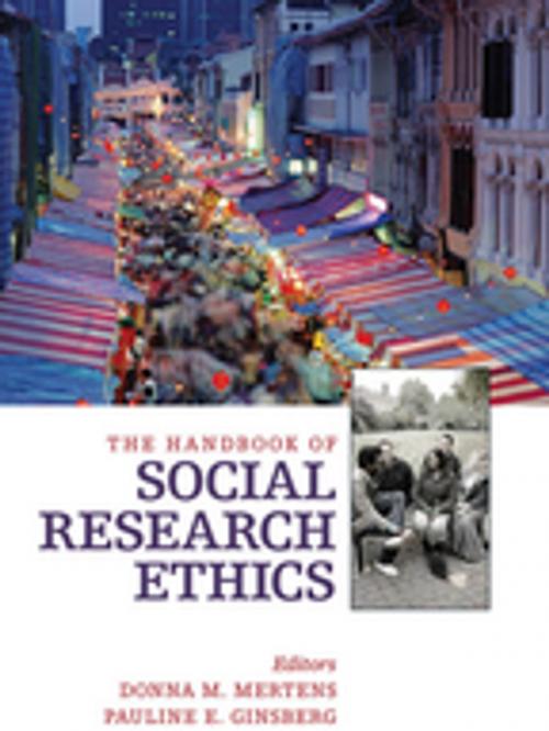 Cover of the book The Handbook of Social Research Ethics by Donna M. Mertens, Dr. Pauline E. Ginsberg, SAGE Publications