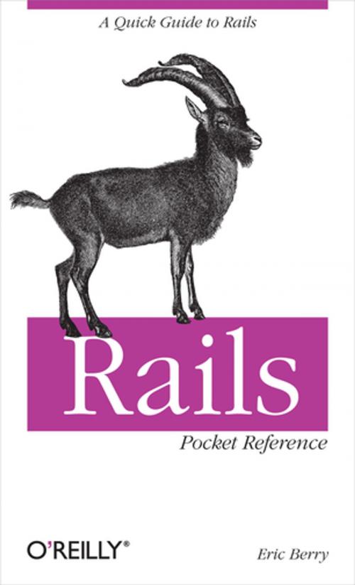 Cover of the book Rails Pocket Reference by Eric Berry, O'Reilly Media
