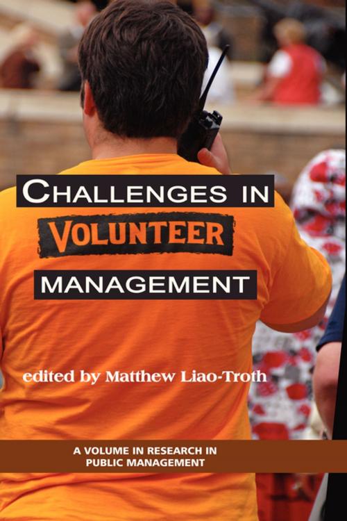 Cover of the book Challenges in Volunteer Management by , Information Age Publishing