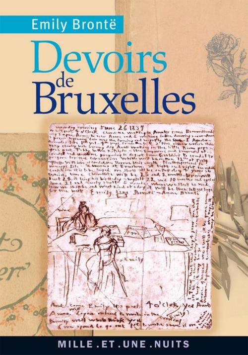 Cover of the book Devoirs de Bruxelles by Emily Brontë, Fayard/Mille et une nuits