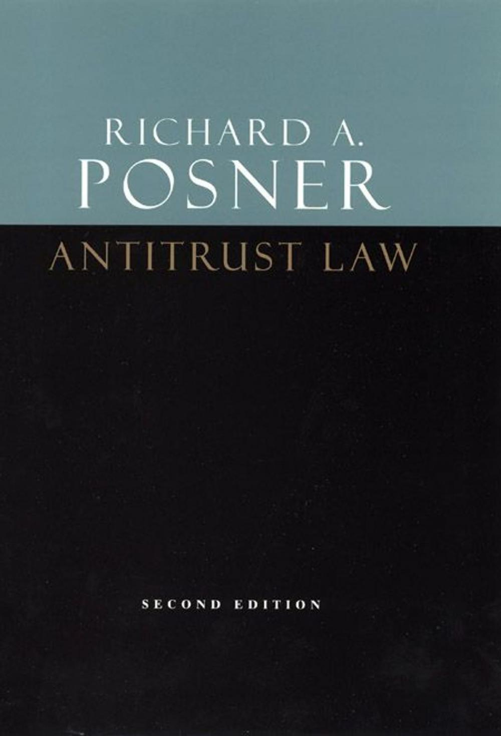 Big bigCover of Antitrust Law, Second Edition