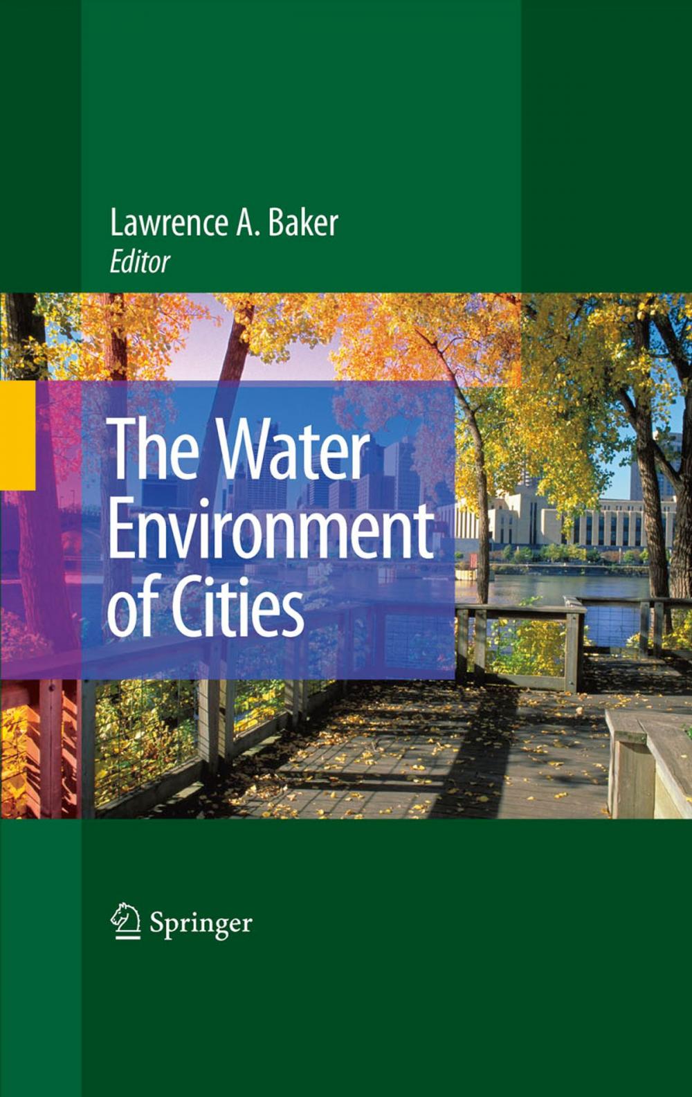 Big bigCover of The Water Environment of Cities