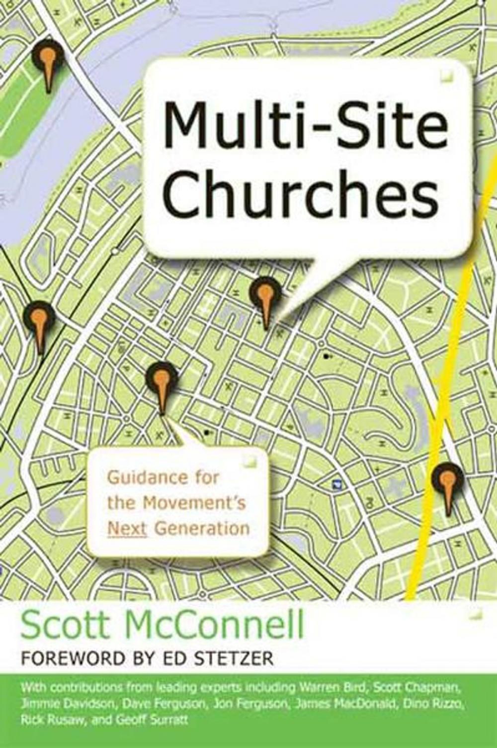 Big bigCover of Multi-Site Churches: Guidance for the Movement's Next Generation