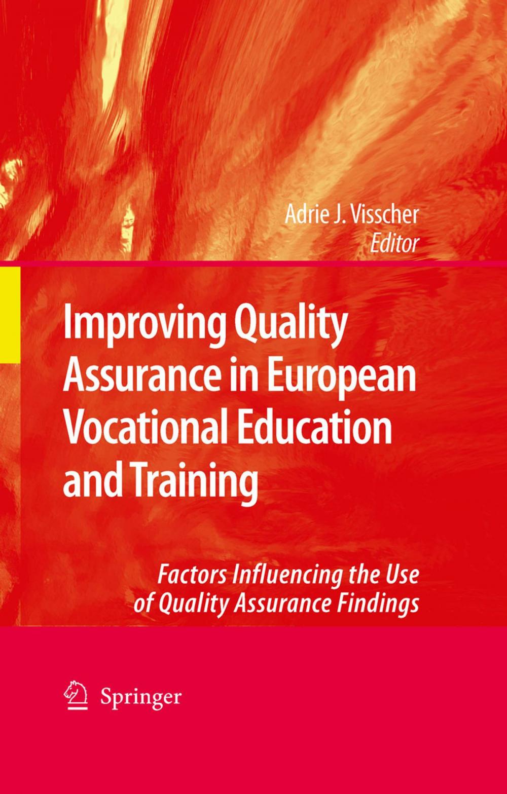 Big bigCover of Improving Quality Assurance in European Vocational Education and Training