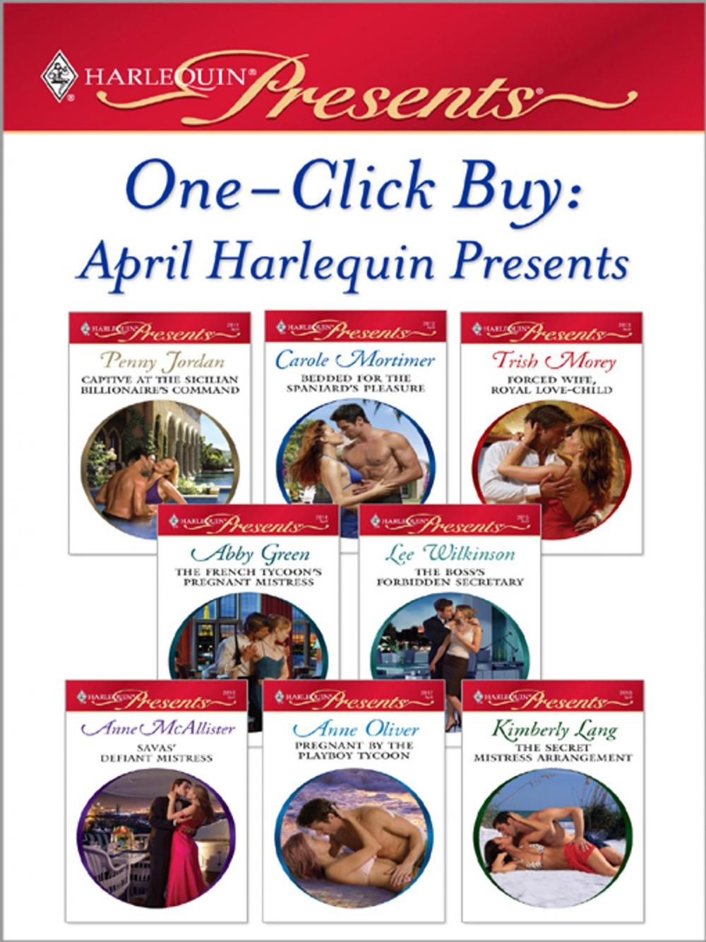 Big bigCover of One-Click Buy: April 2009 Harlequin Presents