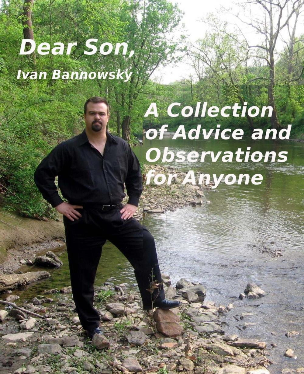Big bigCover of Dear Son, A Collection of Advice and Observations for Anyone