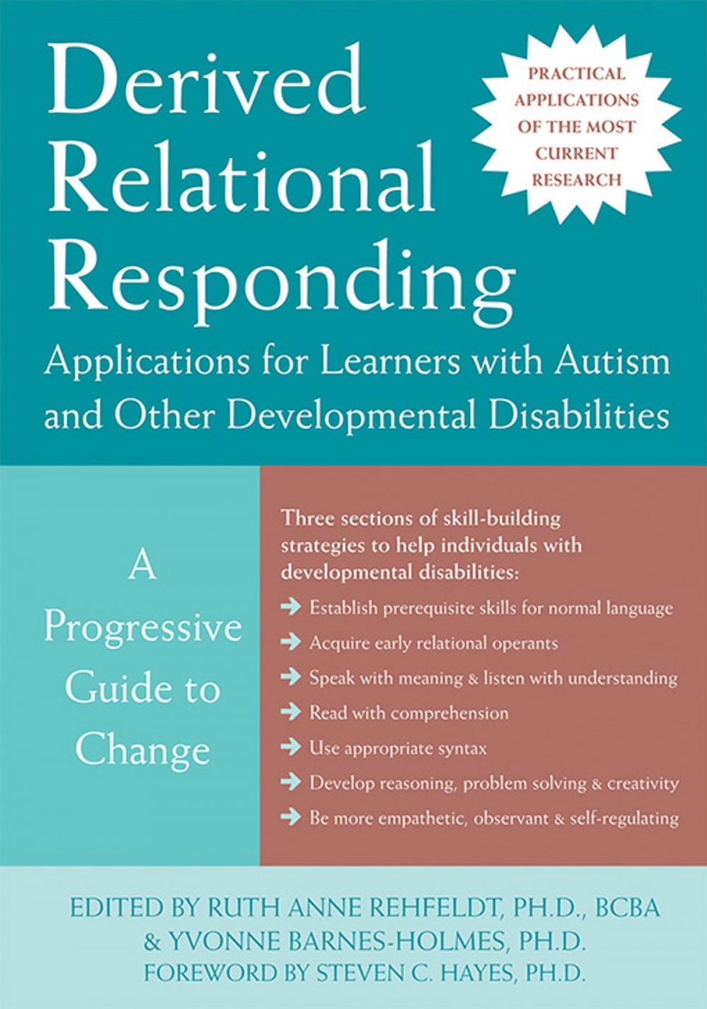 Big bigCover of Derived Relational Responding Applications for Learners with Autism and Other Developmental Disabilities