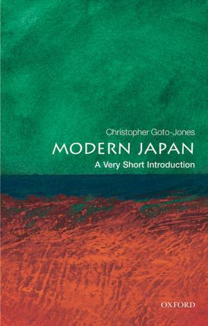 Cover of the book Modern Japan: A Very Short Introduction by Edmund T. Rolls
