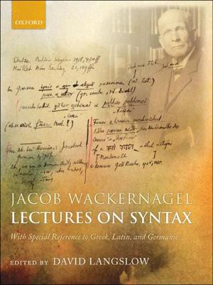Cover of the book Jacob Wackernagel, Lectures on Syntax by 