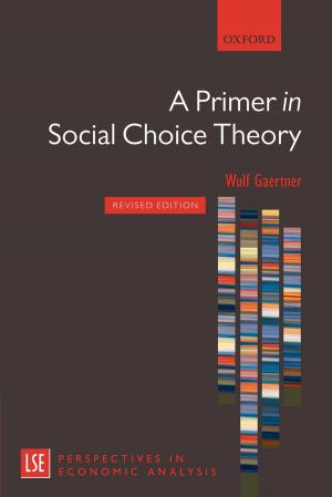 Cover of the book A Primer in Social Choice Theory by Genia Schönbaumsfeld
