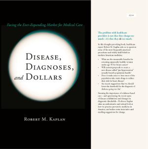 Book cover of Disease, Diagnoses, and Dollars