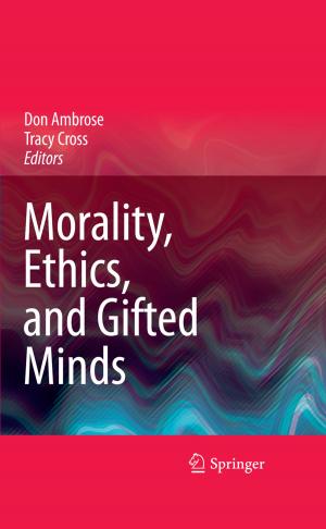 Cover of the book Morality, Ethics, and Gifted Minds by David F. Barone, James E. Maddux, C. R. Snyder