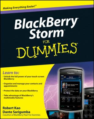 Cover of the book BlackBerry Storm For Dummies by Jane E. Kelly